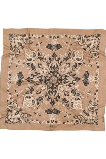 Maison Lecomte Flament - Scarf bandana Natural