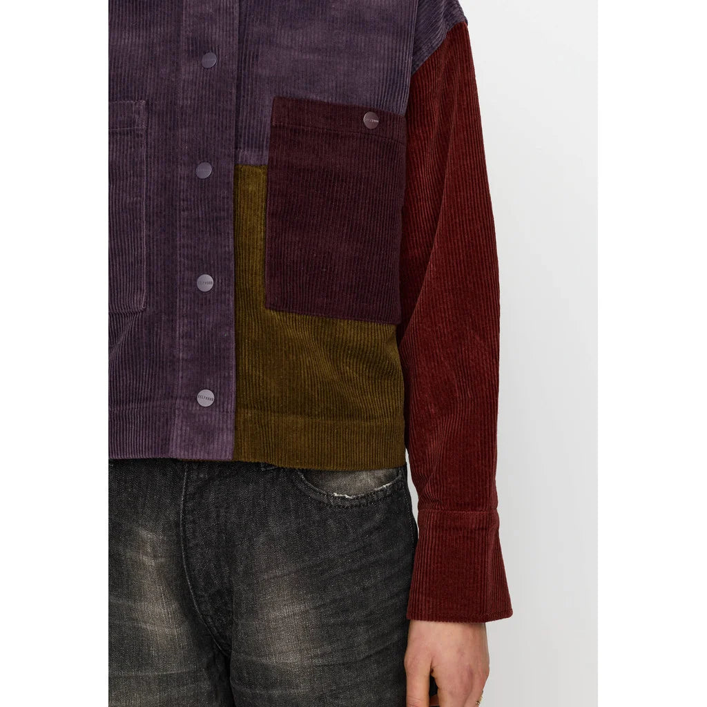 Selfhood - Cropped shirt Darkpurple