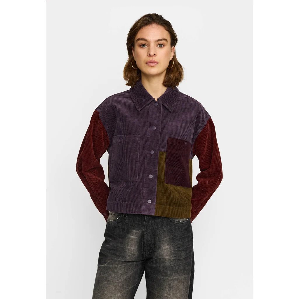 Selfhood - Cropped shirt Darkpurple