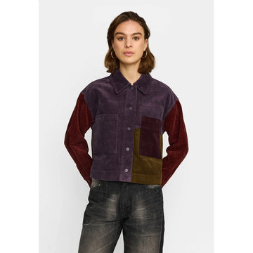 Selfhood - Cropped shirt Darkpurple