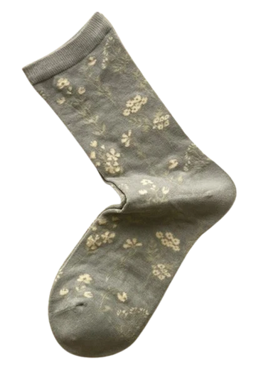 Plissé - Dotta sock Grey
