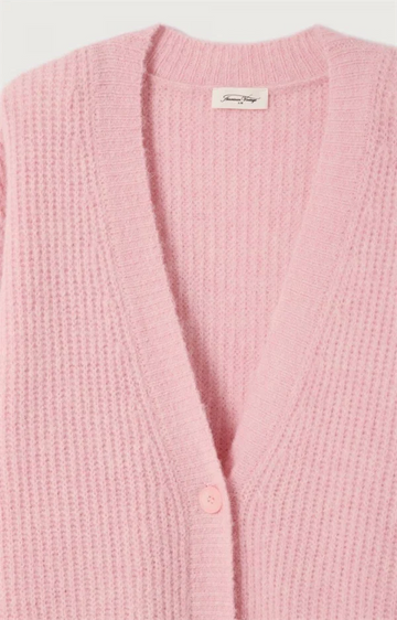 American vintage - East cardigan Candy cotton melange