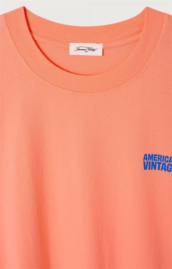 American Vintage - Gixy t-shirt Coral