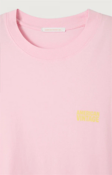 American vintage - Gixy LS t-hirt Cotton candy