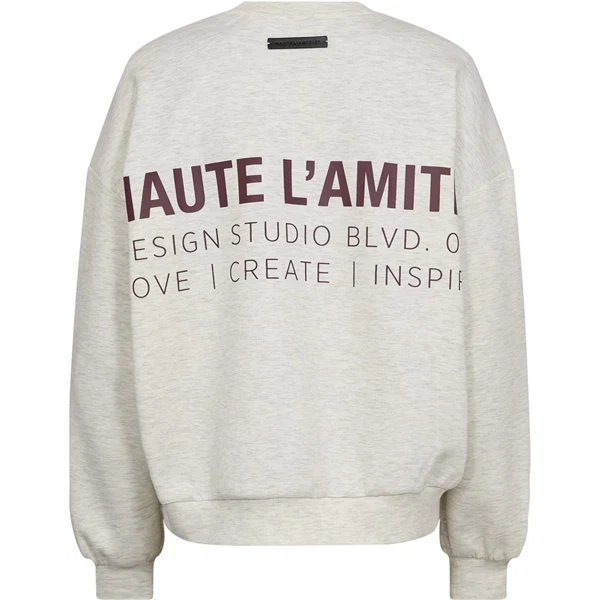 Haute l'amitié - Back print studio sweat