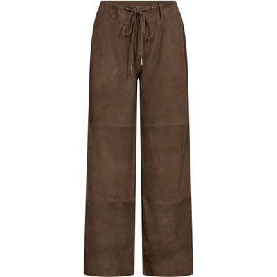 Haute lamitié - Goto suede pant Walnut