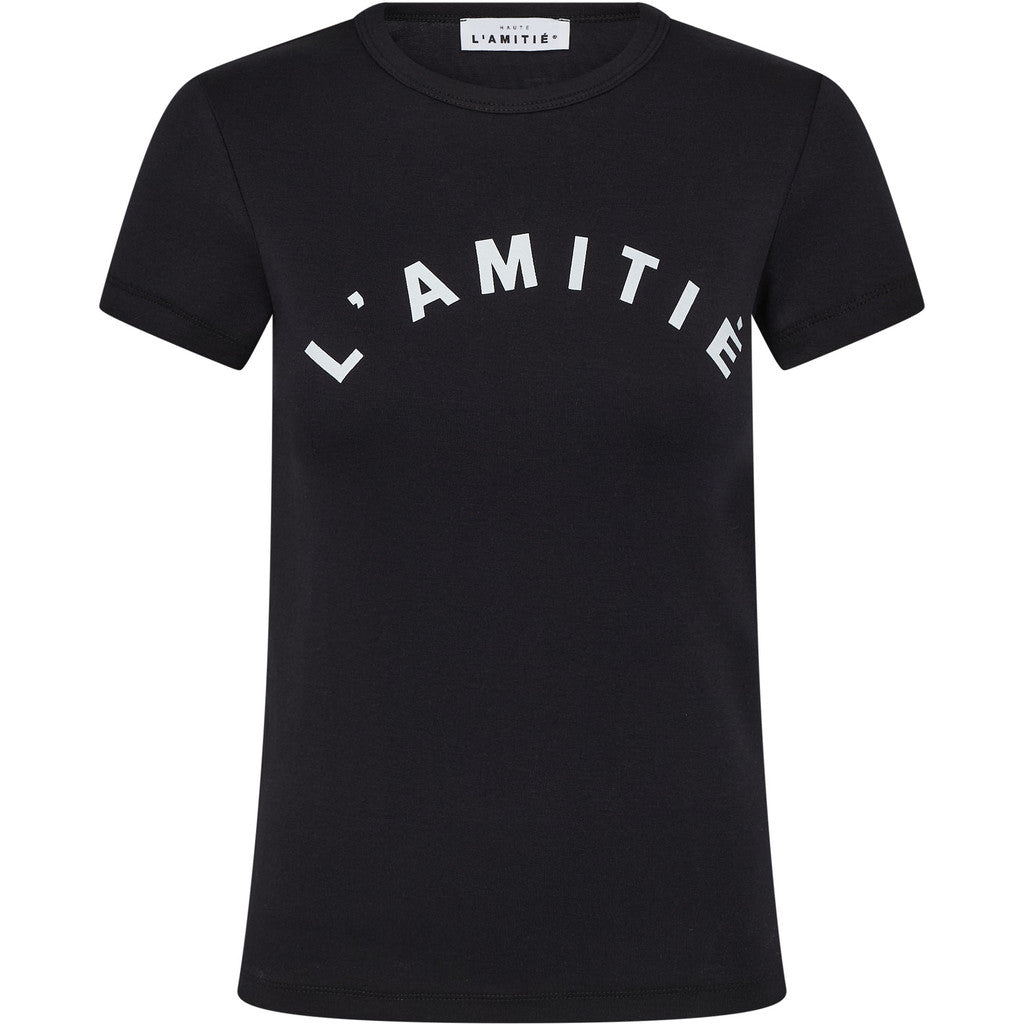 Haute lamitié - Clean logo tee Black
