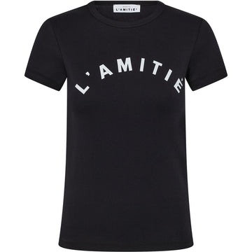 Haute lamitié - Clean logo tee Black