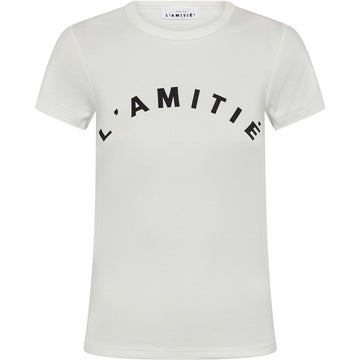 Haute lamitié - Clean logo tee Off-white