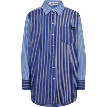 Haute Lamitie - Skjorte Blue mix stripe