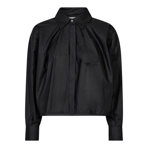 Haute lamitie - Sophie din coated shirt Black