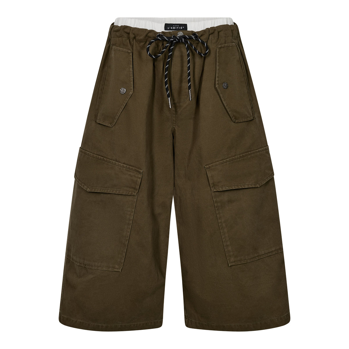 Haute l'amitié - Pull on cargo bermudas
