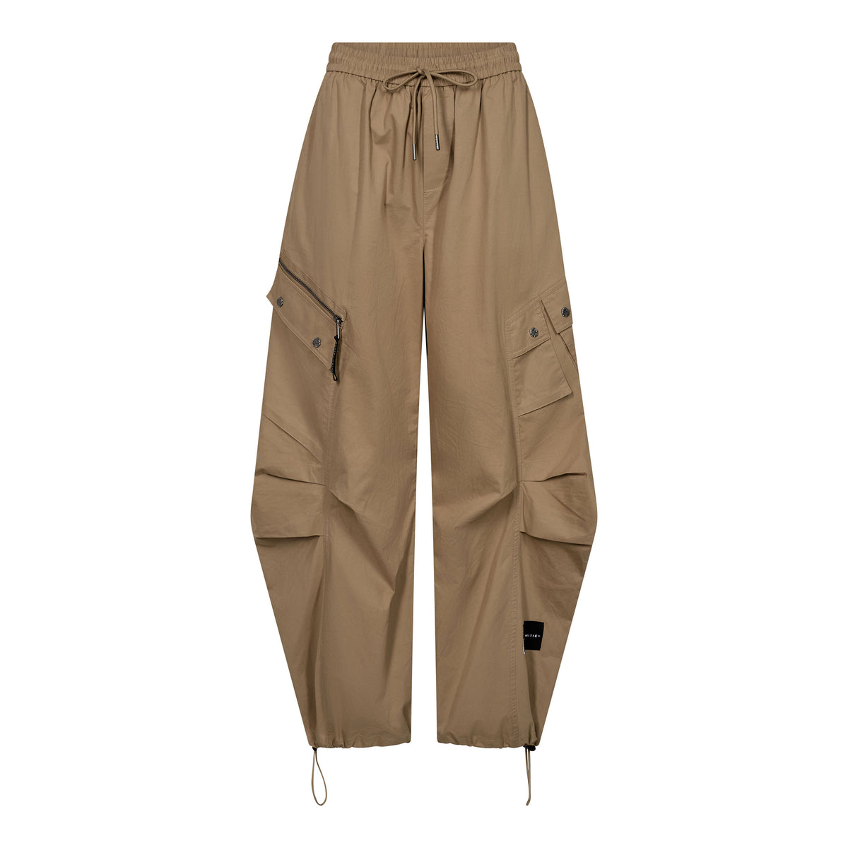 Haute Lamitié - Air zip pants Walnut