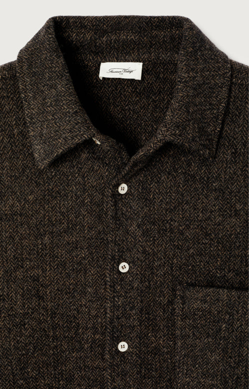 American Vintage - Wyz skjorte Undergrowth melange