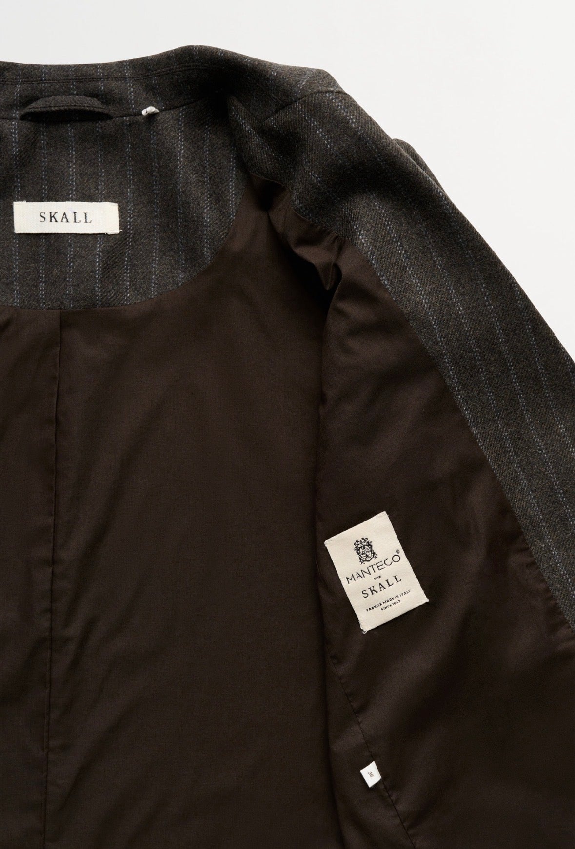Skall - Joan blazer Brown/black pinstripe