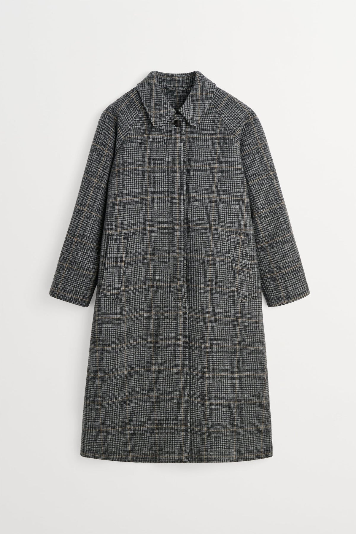 Skall - Mary coat Grey check