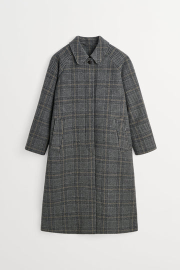 Skall - Mary coat Grey check