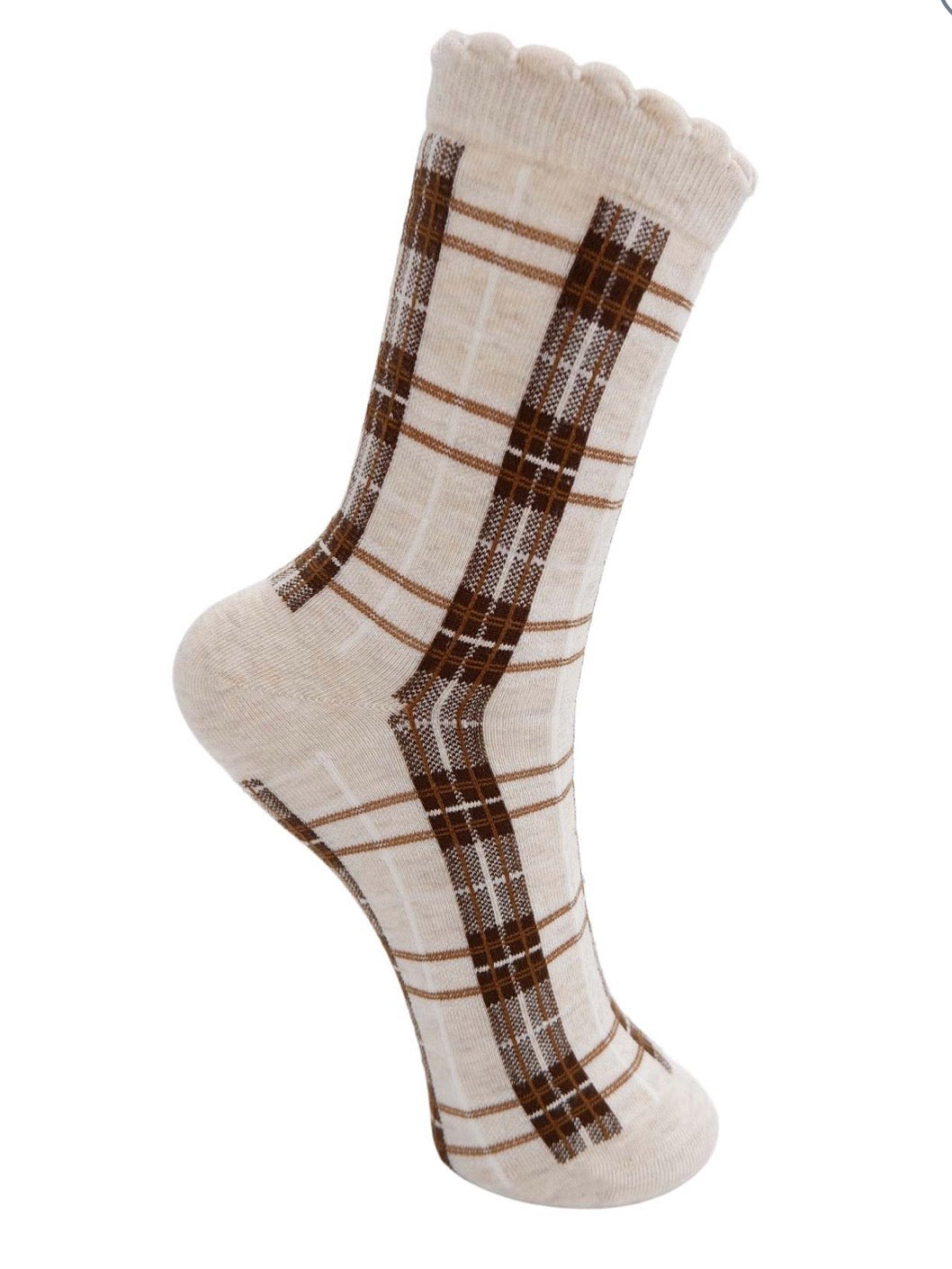 Black colour - Bclira socks Creme