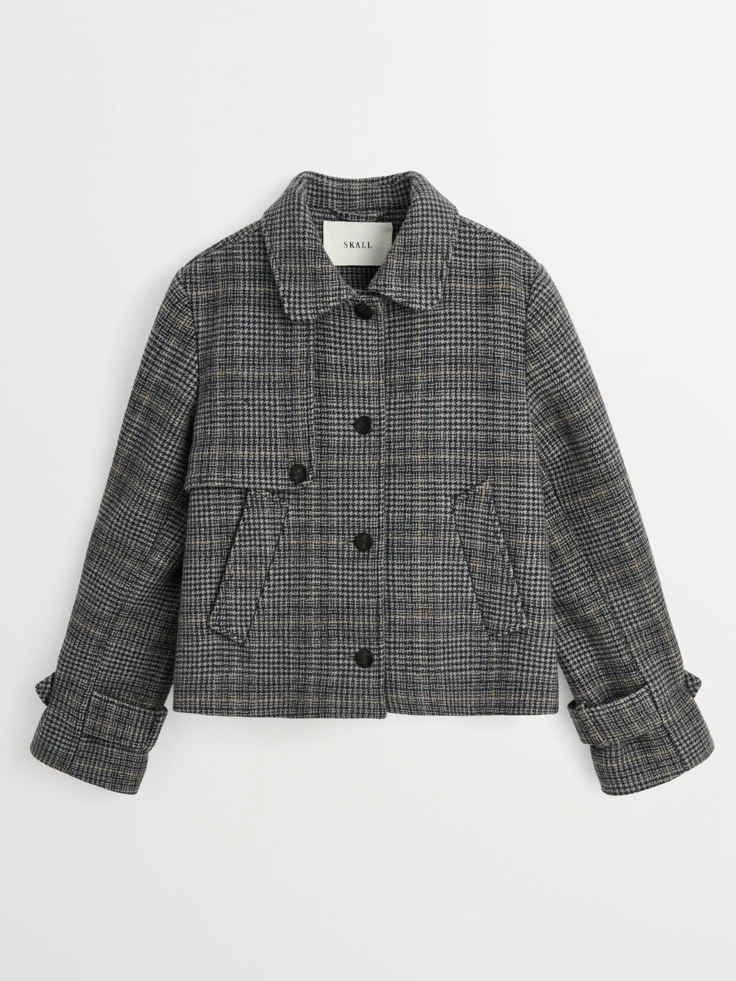 Skall - Harriet jacket Grey check