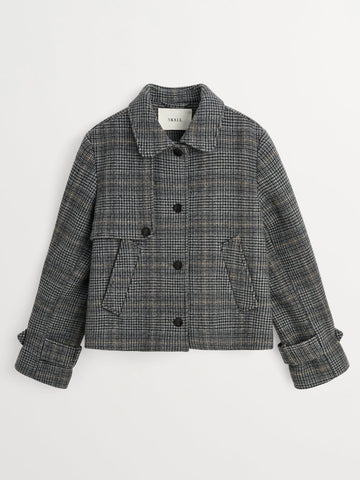 Skall - Harriet jacket Grey check