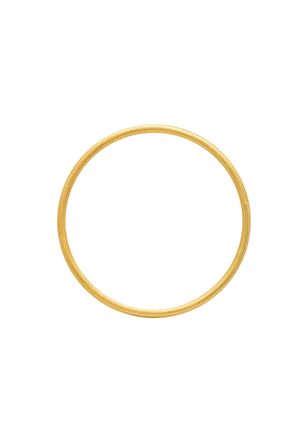 Lulu - Color Bangle Brushed Gold