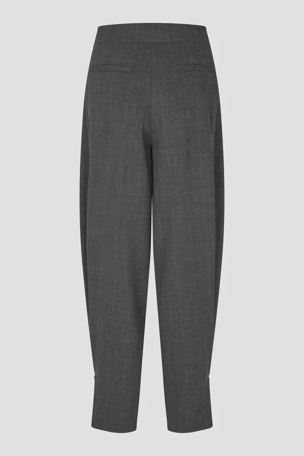 Second Female - Anjou Trousers dark grey melange