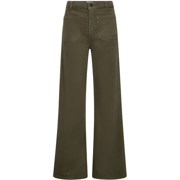 IVY Copenhagen - Abigail 70's baby cord Green mud