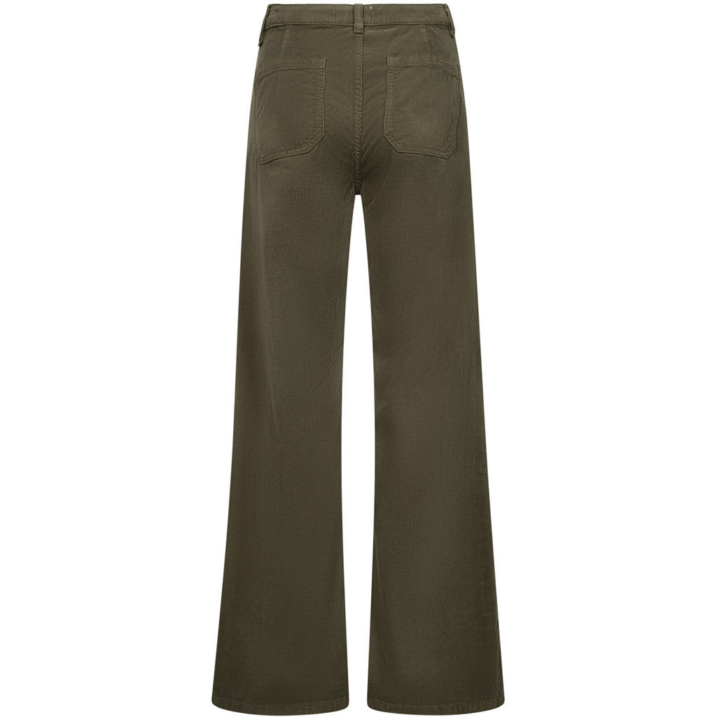IVY Copenhagen - Abigail 70's baby cord Green mud