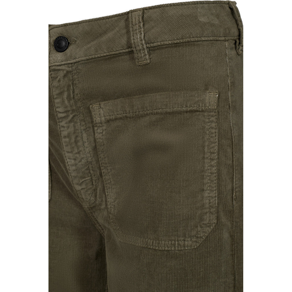 IVY Copenhagen - Abigail 70's baby cord Green mud