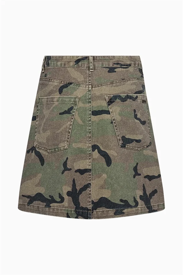 IVY Copenhagen - Angie skirt wash camouflage