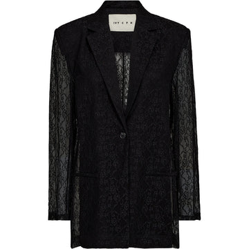 IVY - Lara lace blazer Black