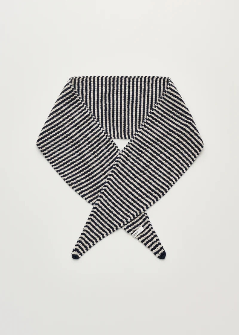 Aiayu - Knox scarf cashmere Mix black blue