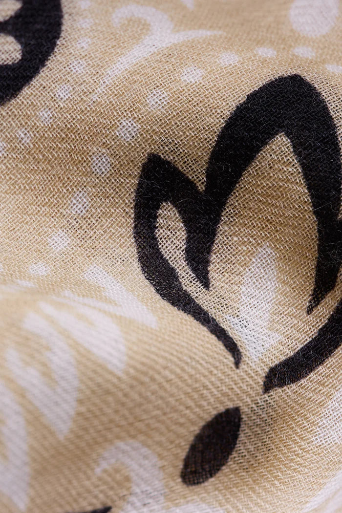 Maison Lecomte Flament - Scarf bandana Beige WS