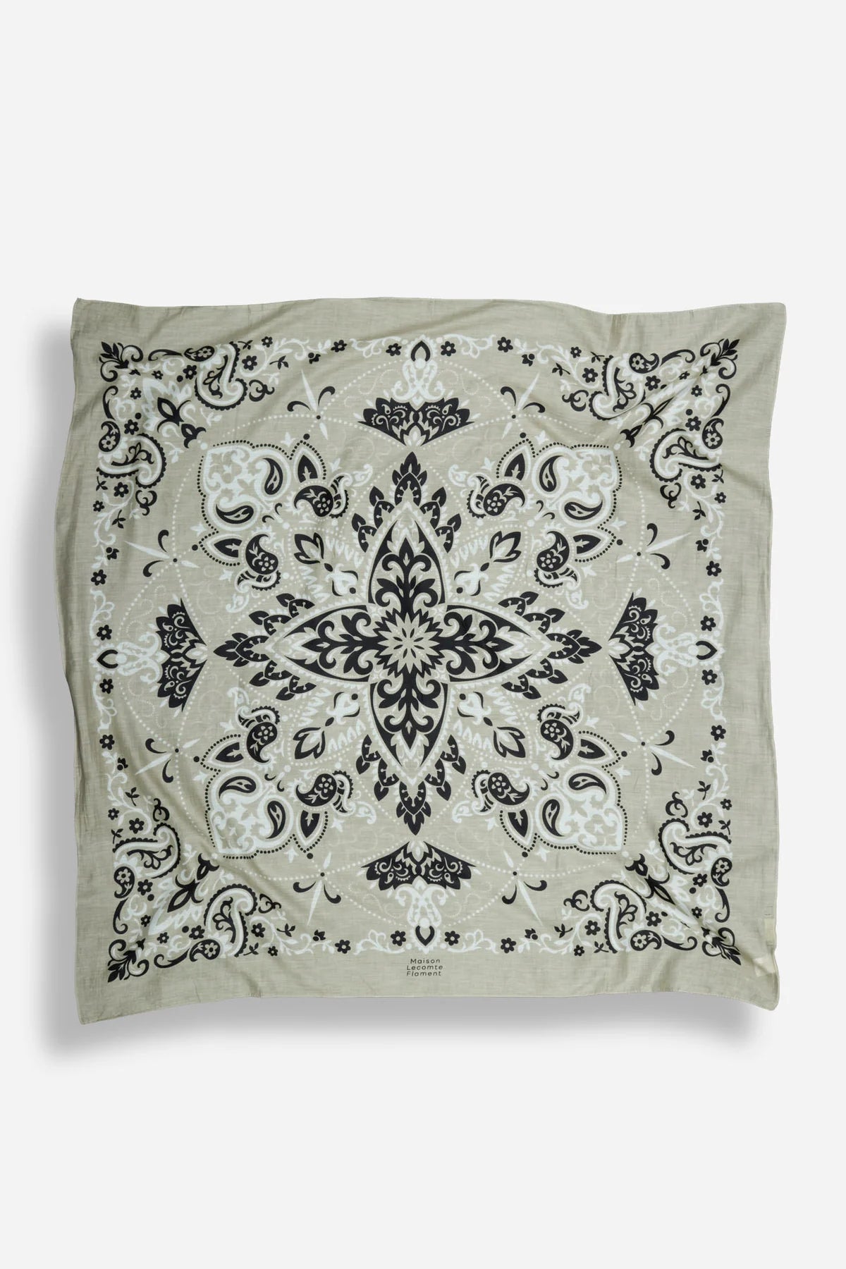Maison Lecomte Flament - Scarf bandana Taupe
