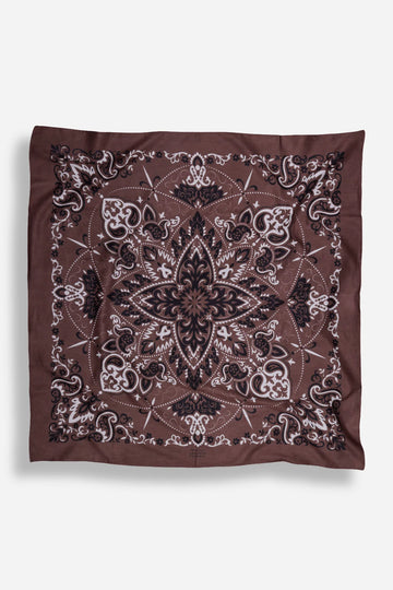 Maison Lecomte Flament - Scarf bandana Chocolate