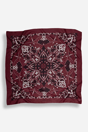Maison Lecomte Flament - Scarf bandana Bordeaux