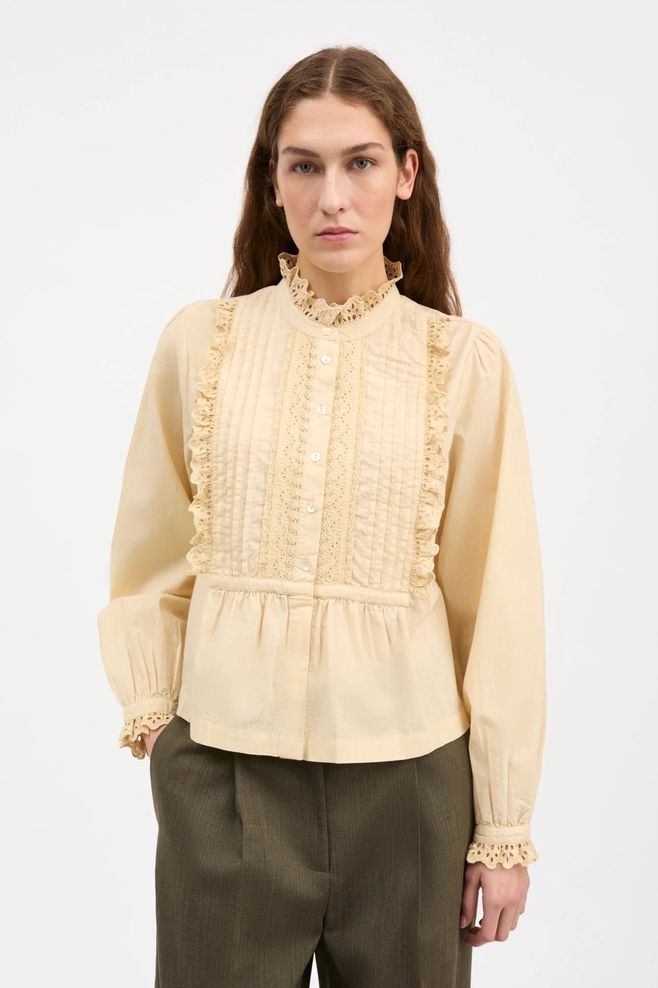 Skall - Lesley shirt Soft cream