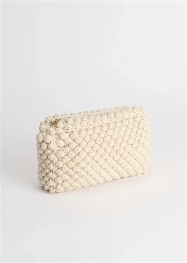 Aiayu - Linn clutch Pure ecru