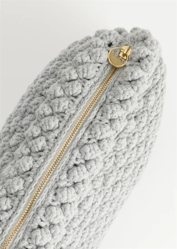 Aiayu - Linn clutch Warm grey