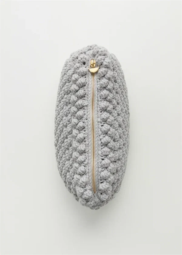 Aiayu - Linn clutch Warm grey