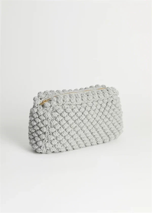 Aiayu - Linn clutch Warm grey