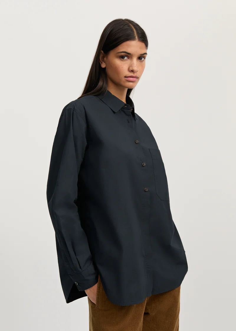 Aiayu - Lynette shirt Black navy