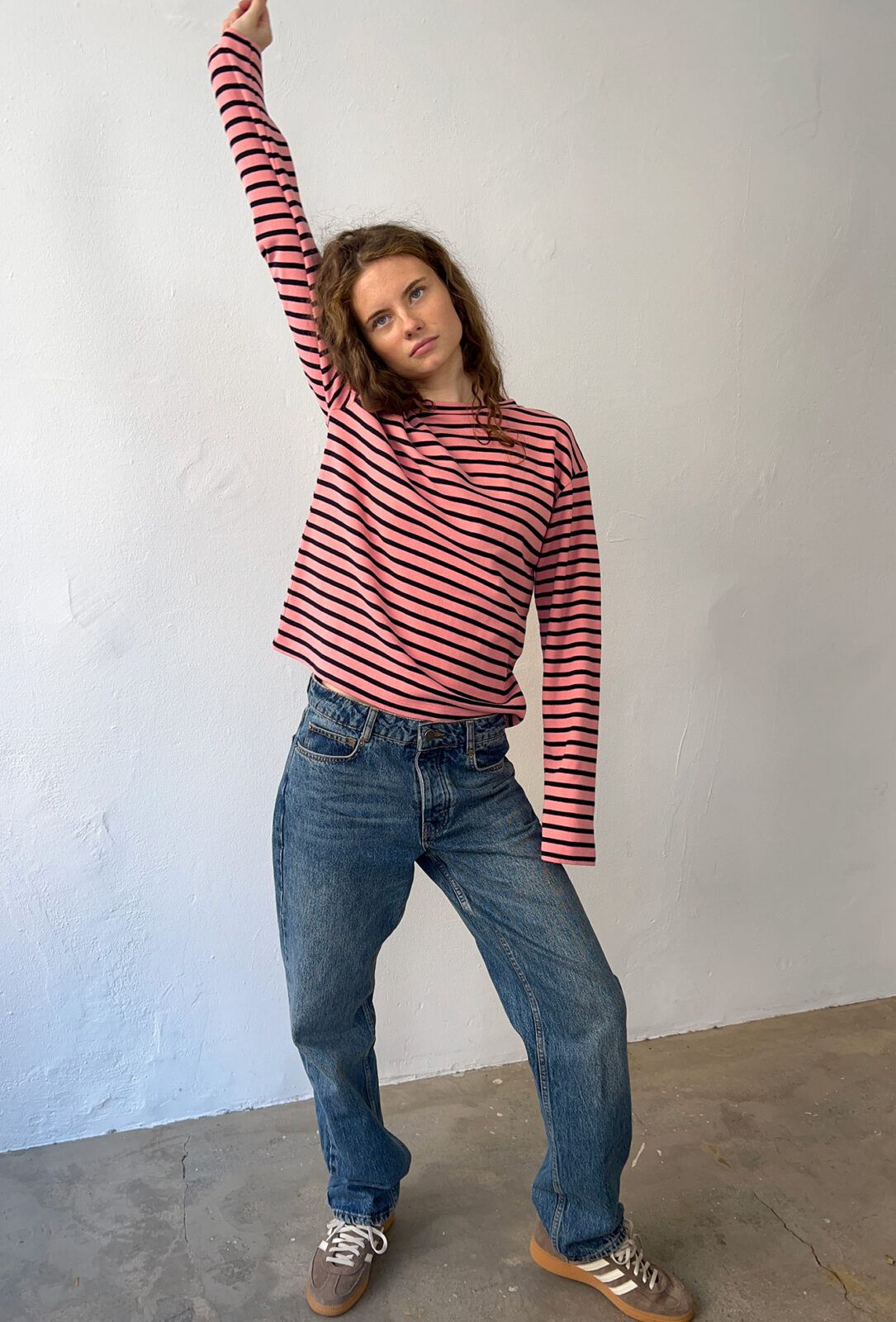 Boii - Nete Stripe Pink/Black