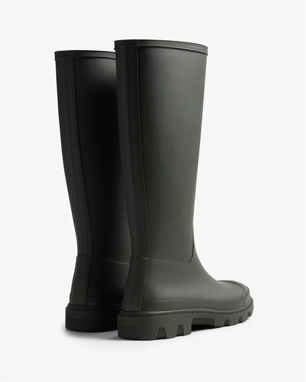 Hunter - Downpour tall boot Dark olive