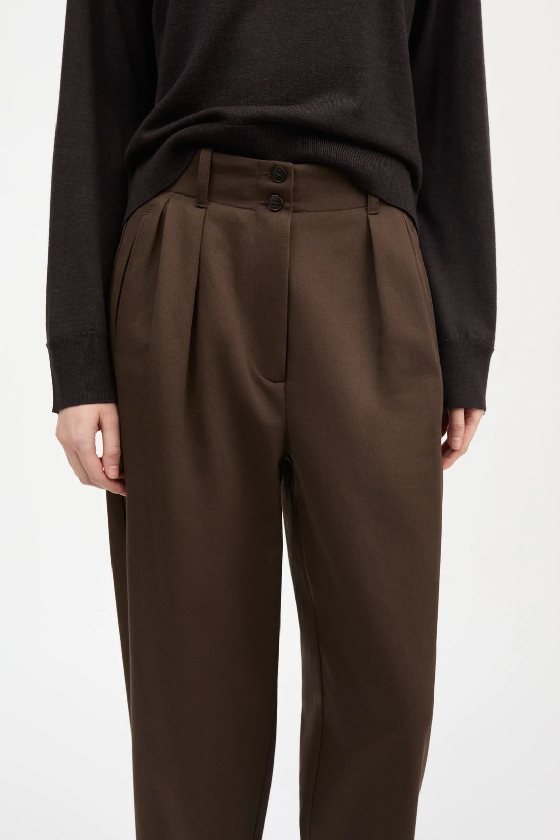 Skall - Painter trousers Coco brown