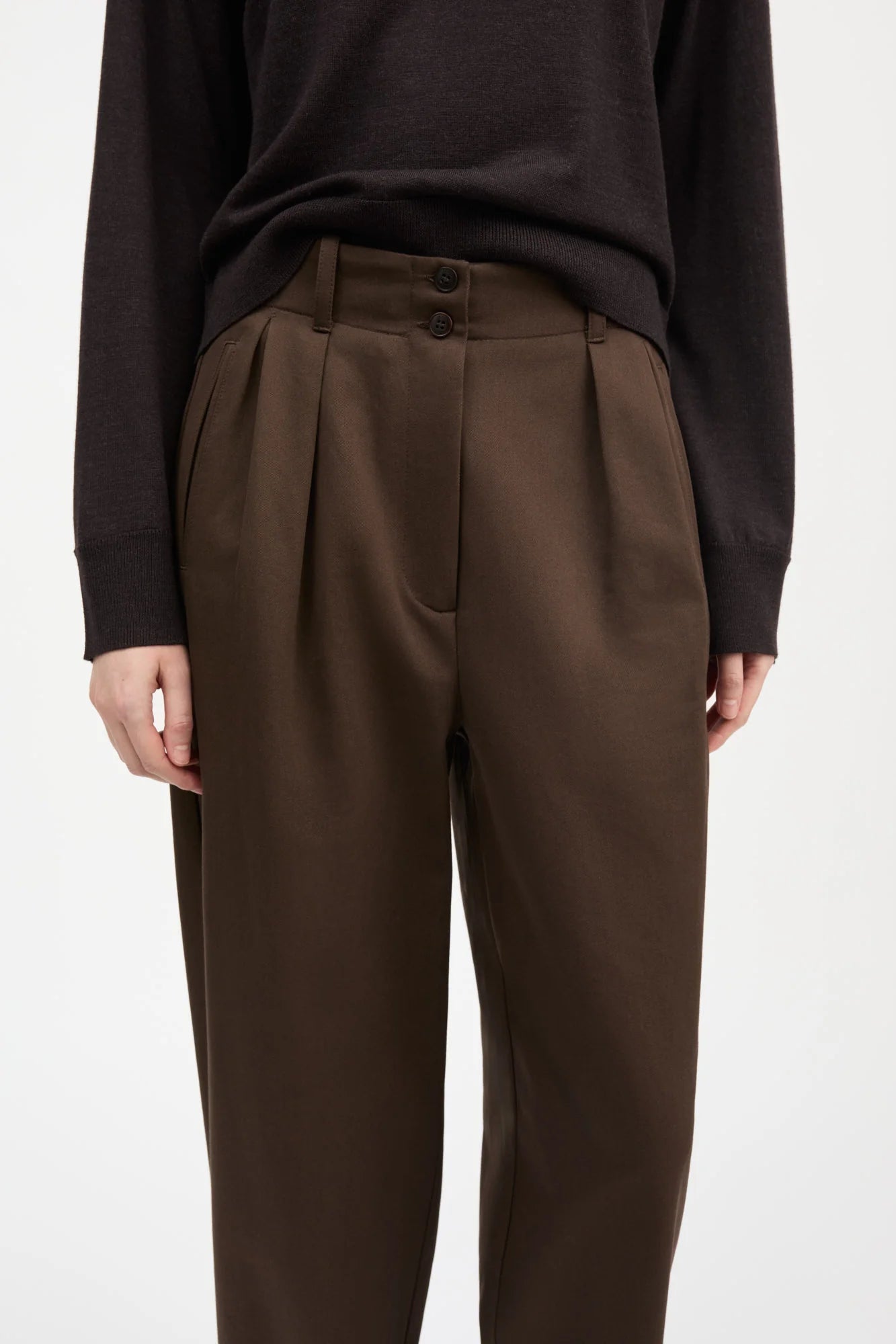 Skall - Painter trousers Coco brown