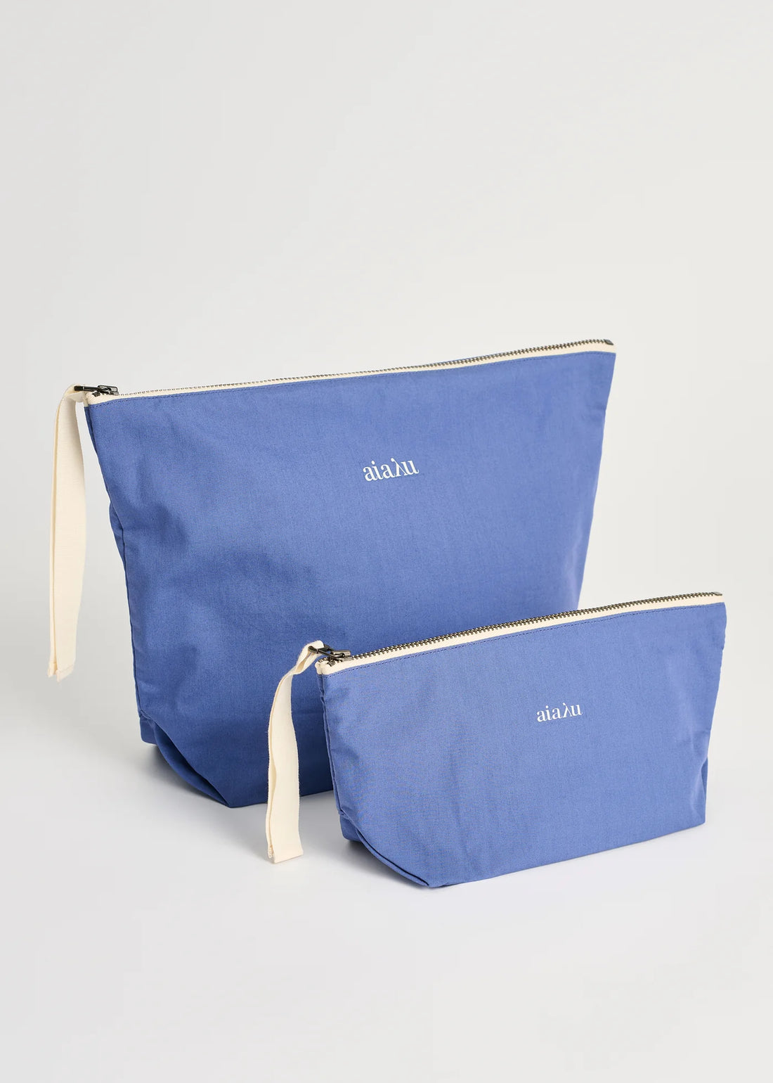 Aiayu - Pouch heavy poplin French blue