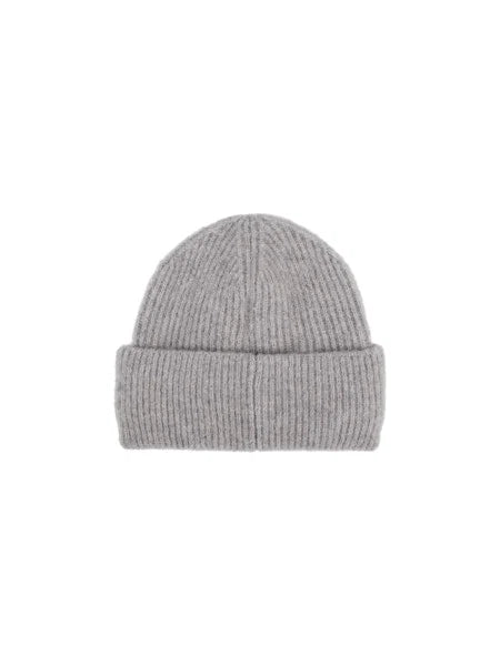 Rotate - Rib knit beanie Alloy