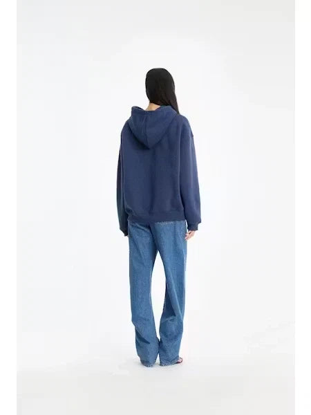 Rotate - Classic sweat hoodie Navy blazer