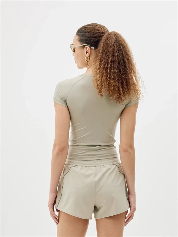 Bareen - WMNS stretch tee Clay